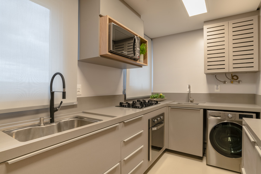 cozinha integrada com lavanderia cozinha integrada com lavanderia