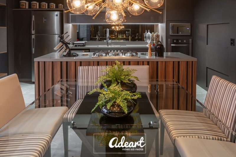 Sala de Jantar e Cozinha - integrados